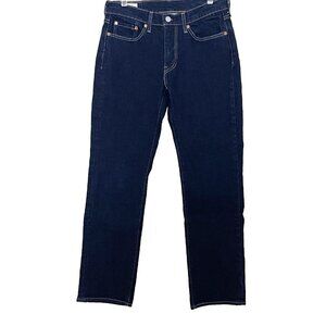 Levi's 514 Jeans Men's 29 Premium Denim Straight Fit Button Fly Dark Wash